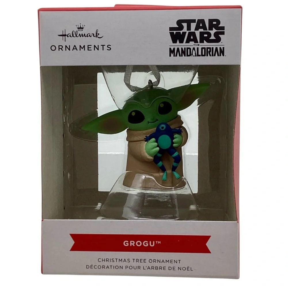Hallmark Star Wars the Mandalorian “Grogu” Christmas Ornament (NWT)